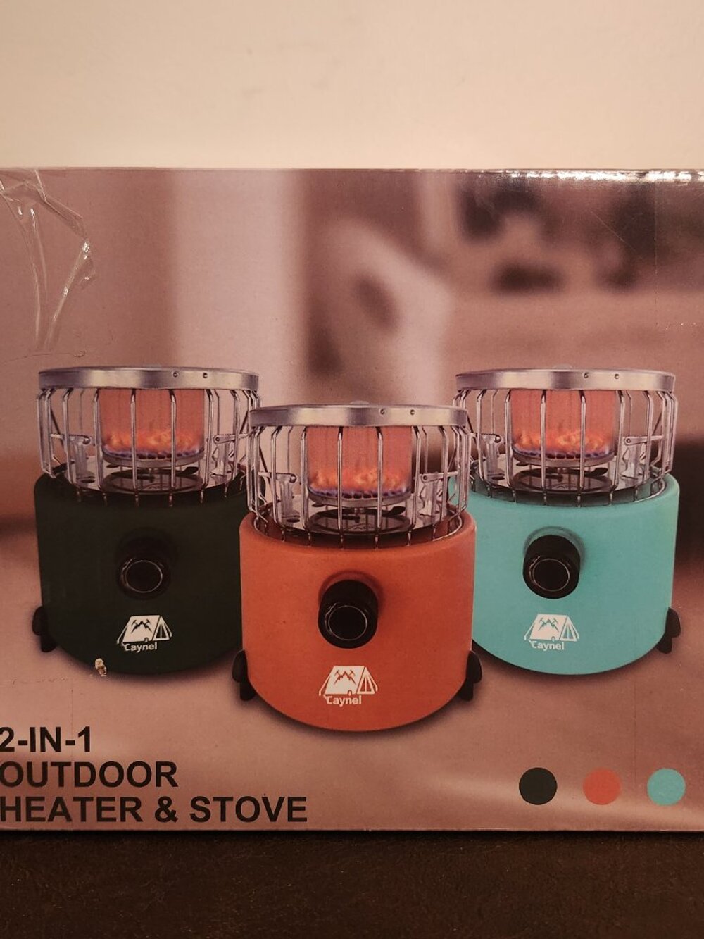 Caynel 2 in 1 Portable Propane Outdoor Heater & Stove